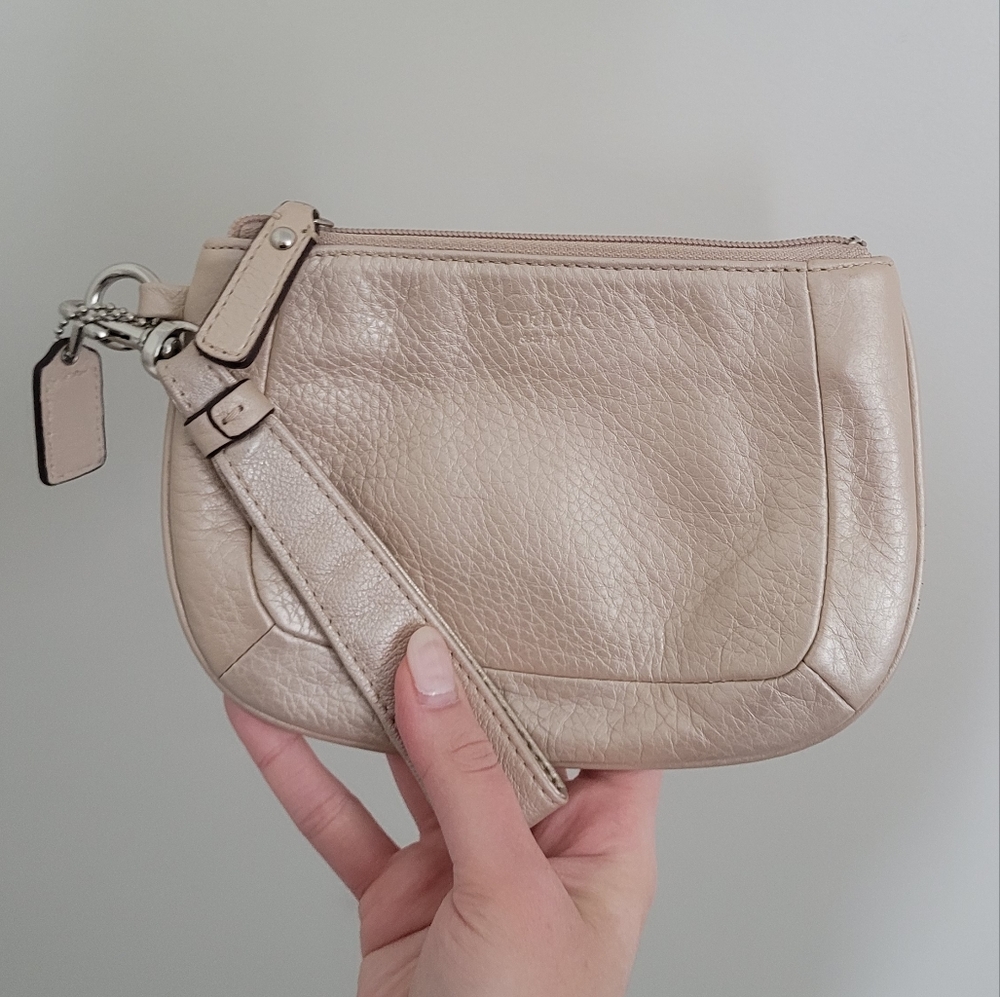 Coach wristlet purse